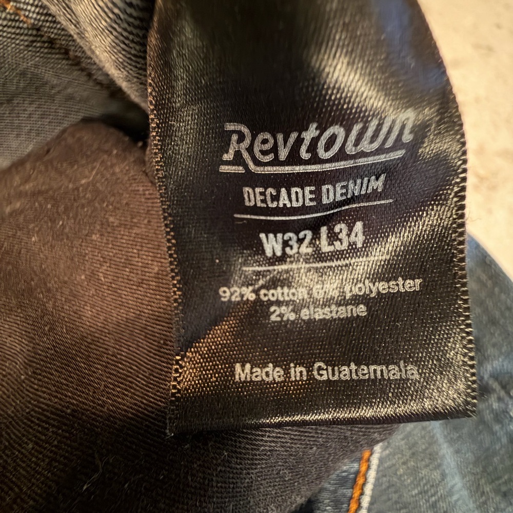 Revtown Automatic Straight Men's Classic Jeans - Picture 5 of 6